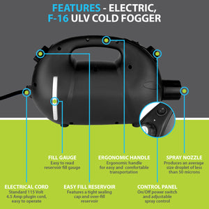 Electric Ultra Low Volume (ULV) Cold Fogger