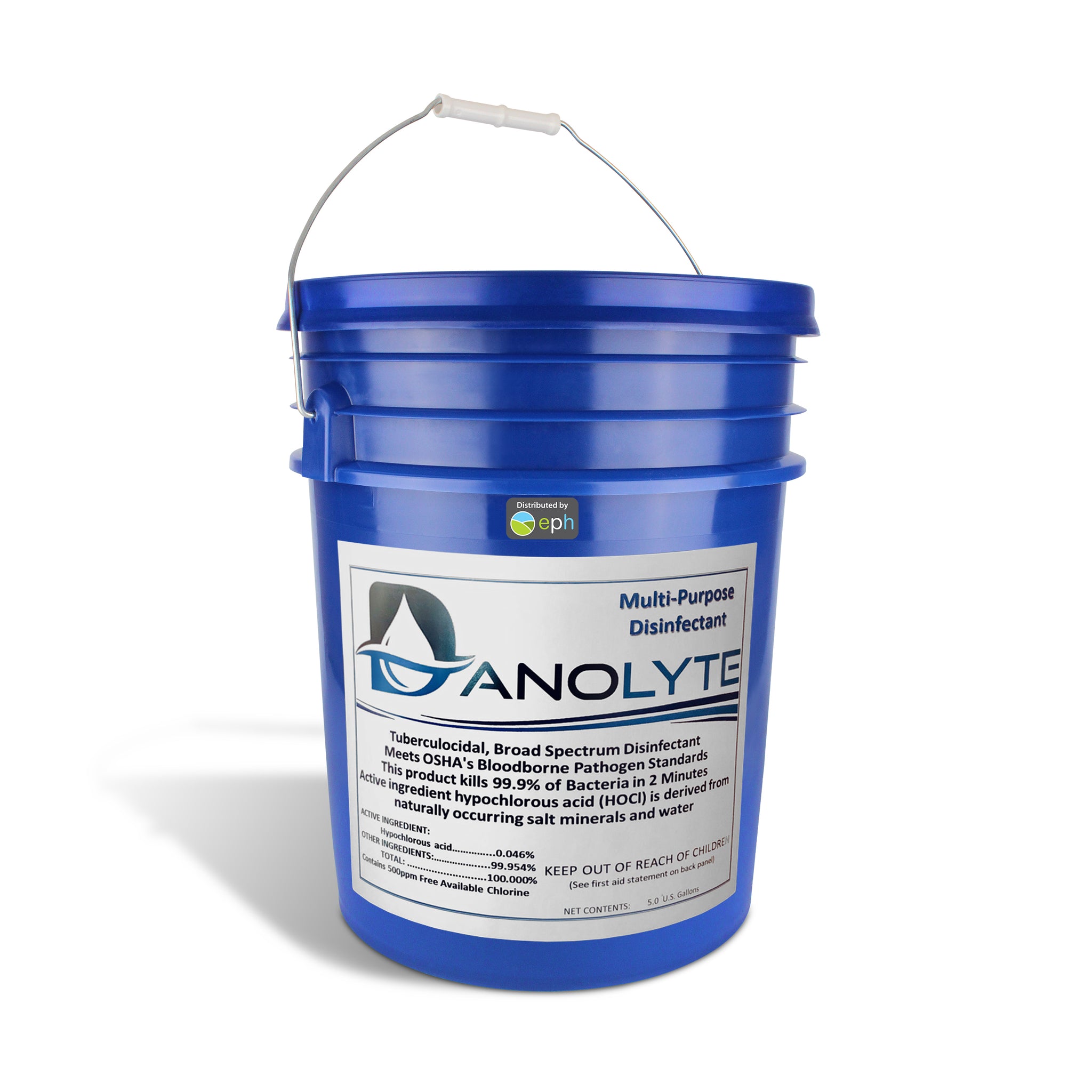 Danolyte Disinfectant (Professional Grade) 500ppm - 5 Gallons